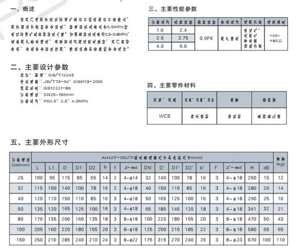 AH42F型彈簧封閉式an全回流閥